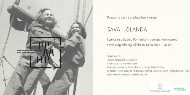 Presentazione della monografia della PhD. Nadja Terčon: "Sava & Jolanda" a Fiume